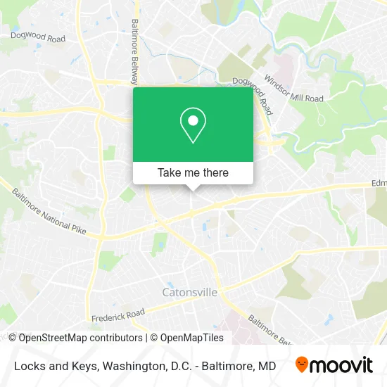 Locks and Keys map