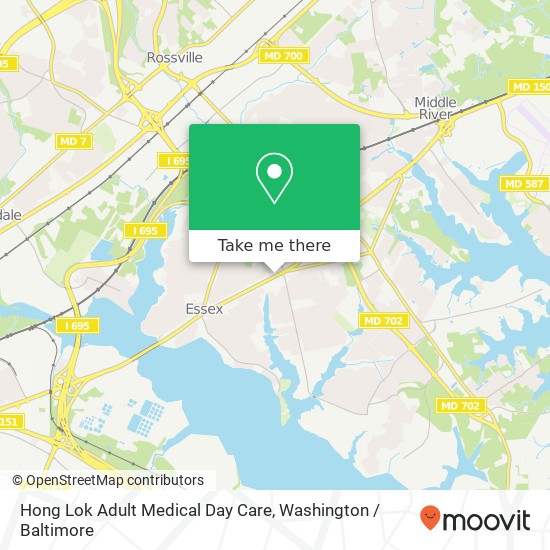 Hong Lok Adult Medical Day Care, 814 Eastern Blvd map