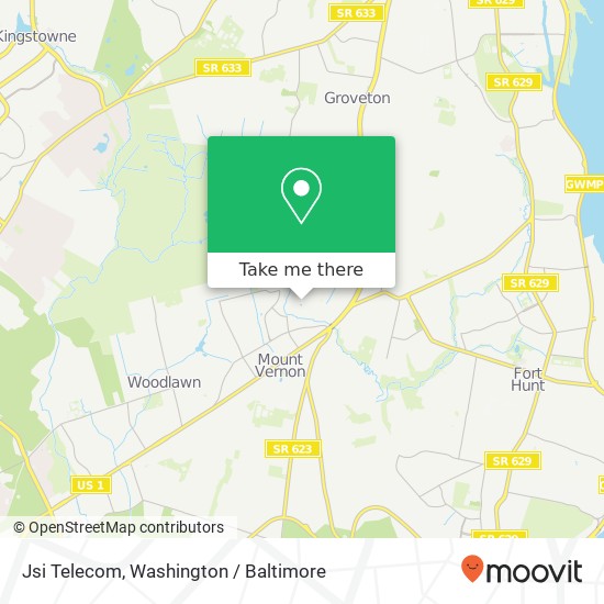Jsi Telecom map