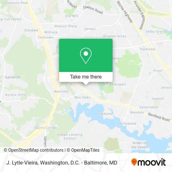 J. Lytle-Vieira, 701 Faircastle Ave map