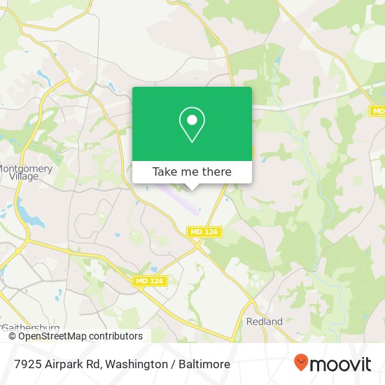 7925 Airpark Rd, Gaithersburg, MD 20879 map