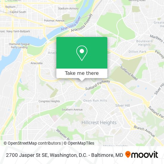 Mapa de 2700 Jasper St SE