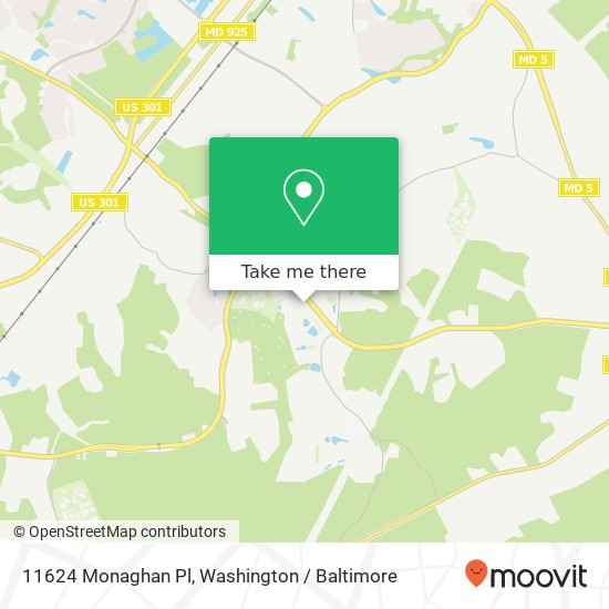 11624 Monaghan Pl, Waldorf, MD 20602 map