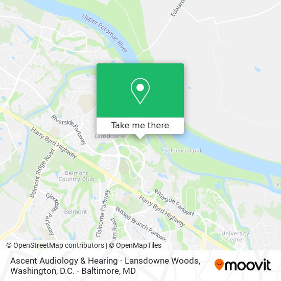 Ascent Audiology & Hearing - Lansdowne Woods map