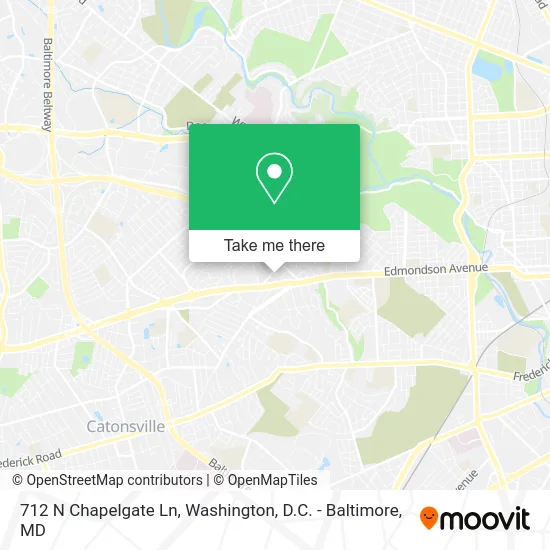 712 N Chapelgate Ln map