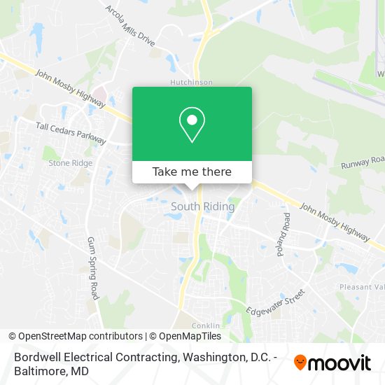 Bordwell Electrical Contracting map