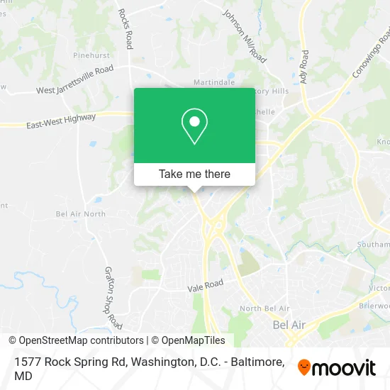 1577 Rock Spring Rd map