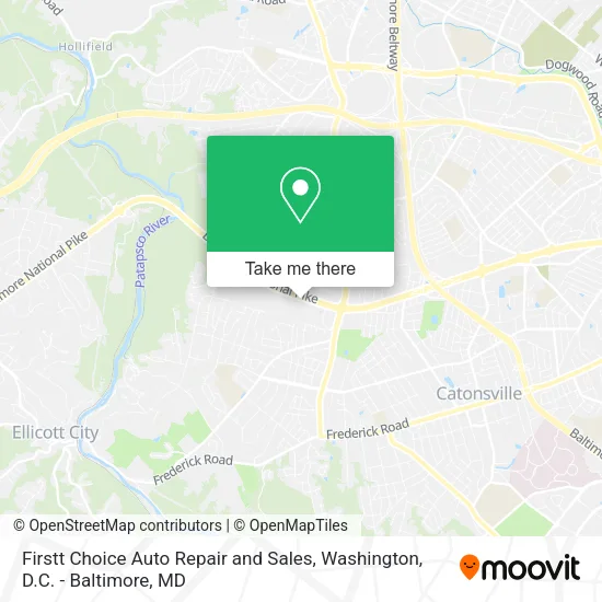 Firstt Choice Auto Repair and Sales map