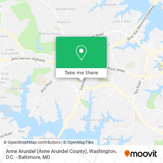 Anne Arundel (Anne Arundel County) map