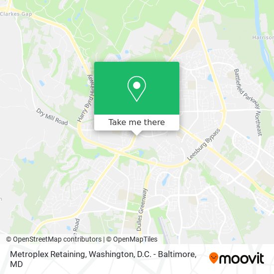 Mapa de Metroplex Retaining
