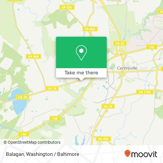 Balagan, 14701 Lee Hwy map