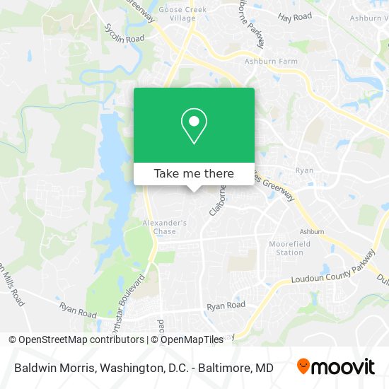 Mapa de Baldwin Morris