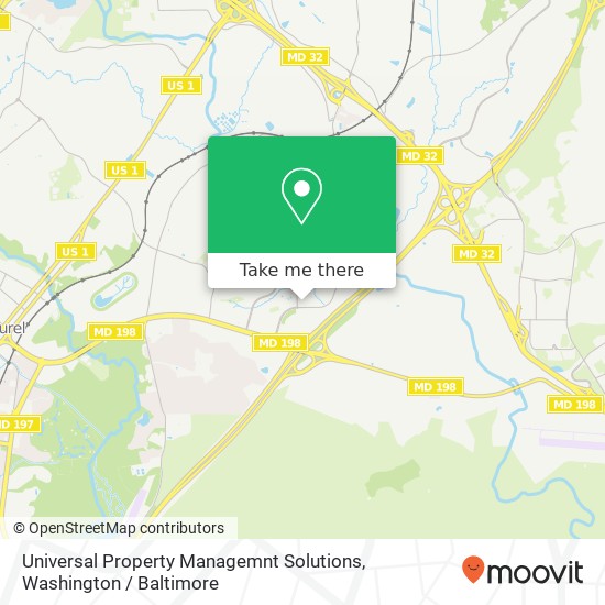 Universal Property Managemnt Solutions, 3507 Sharonwood Rd map