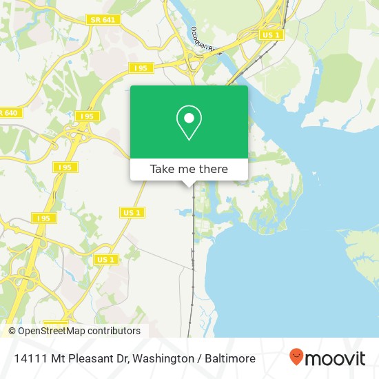 14111 Mt Pleasant Dr, Woodbridge, VA 22191 map