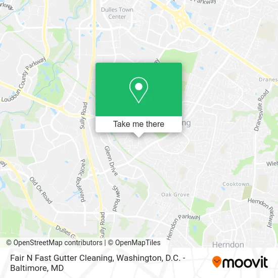 Fair N Fast Gutter Cleaning map