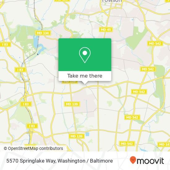 5570 Springlake Way, Baltimore, MD 21212 map