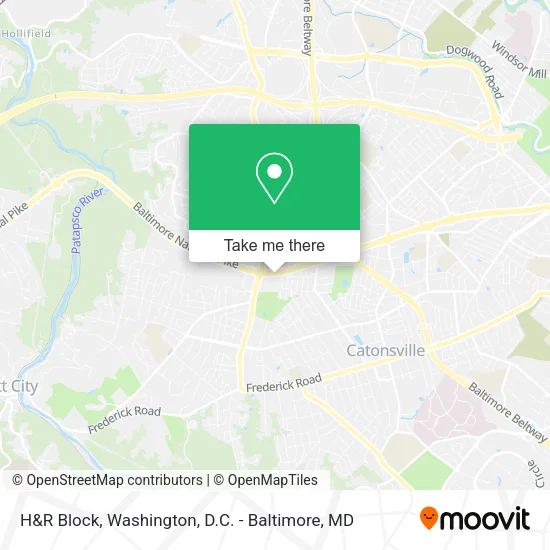 H&R Block map