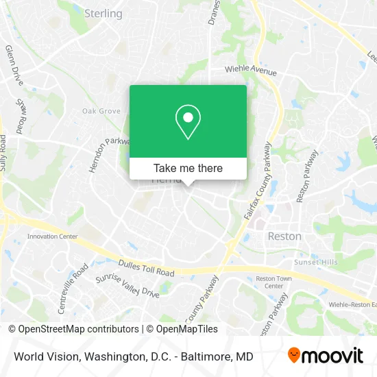 World Vision map