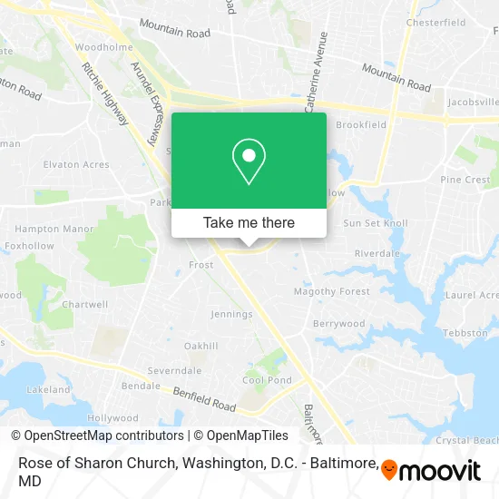 Mapa de Rose of Sharon Church
