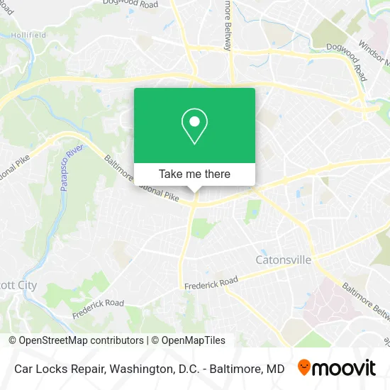 Mapa de Car Locks Repair