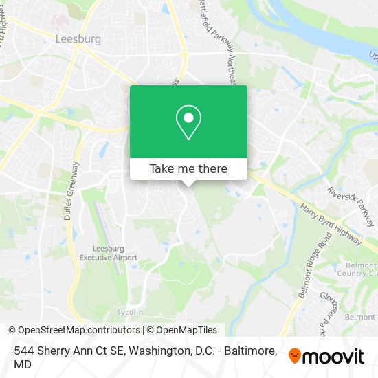 Mapa de 544 Sherry Ann Ct SE