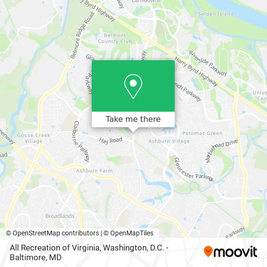 All Recreation of Virginia map