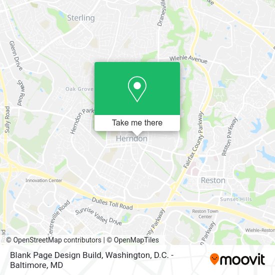 Blank Page Design Build map