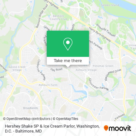 Mapa de Hershey Shake SP & Ice Cream Parlor
