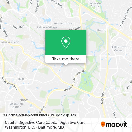 Mapa de Capital Digestive Care Capital Digestive Care