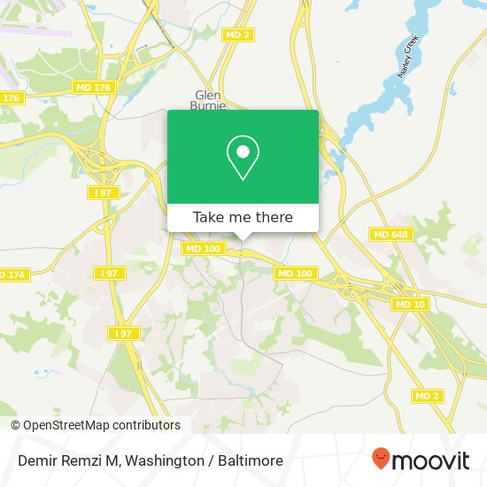 Mapa de Demir Remzi M, 7845 Oakwood Rd