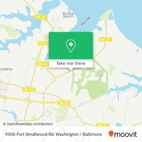 9000 Fort Smallwood Rd, Pasadena, MD 21122 map