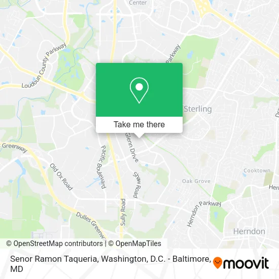 Mapa de Senor Ramon Taqueria