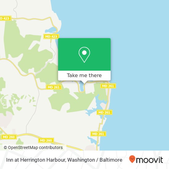 Inn at Herrington Harbour, 7149 Lake Shore Dr map