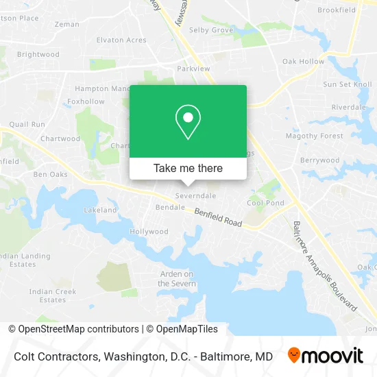 Colt Contractors map