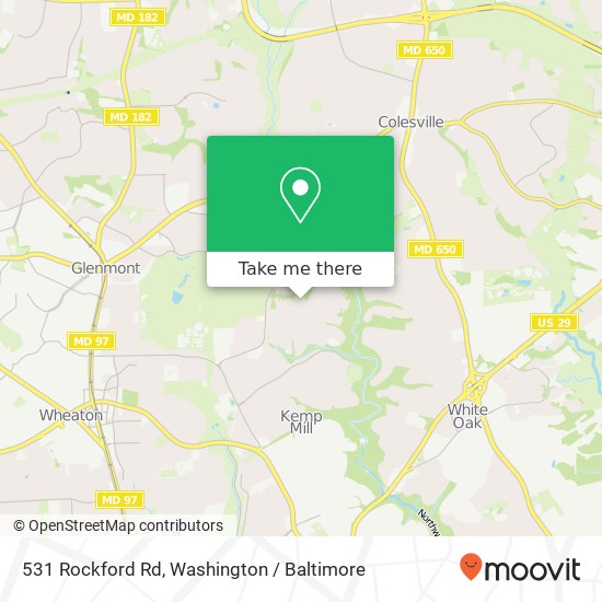 531 Rockford Rd, Silver Spring, MD 20902 map