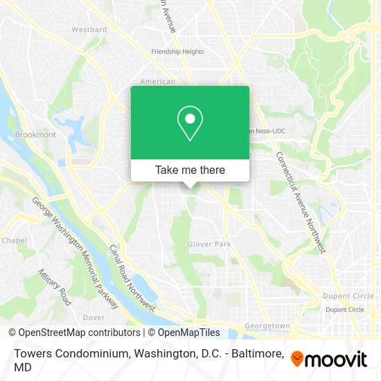Towers Condominium map