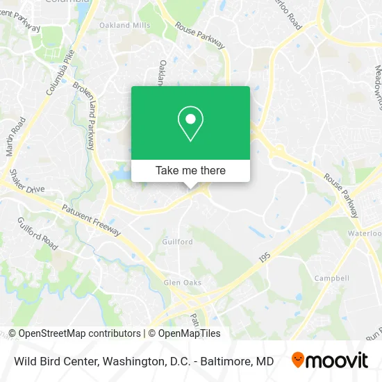 Wild Bird Center map