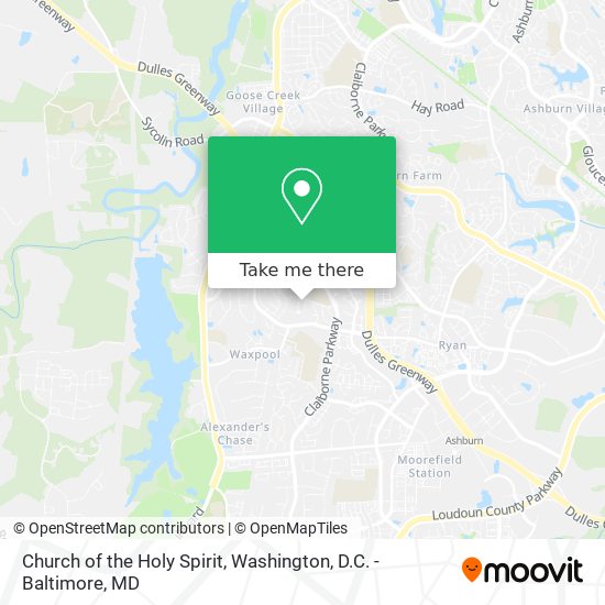 Church of the Holy Spirit map