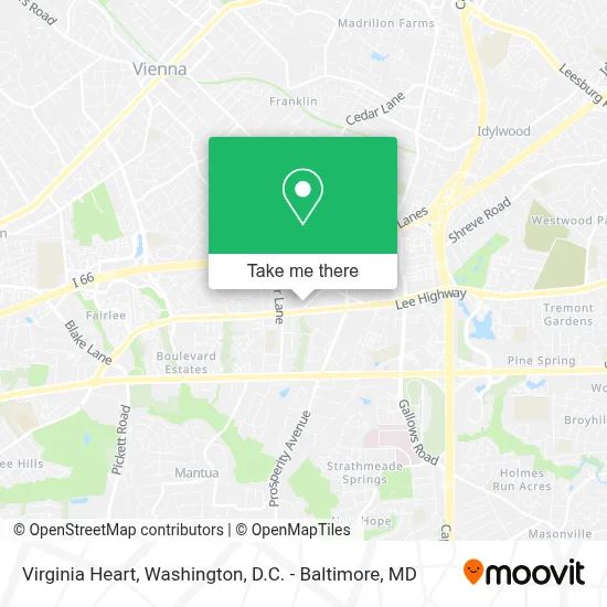 Virginia Heart map