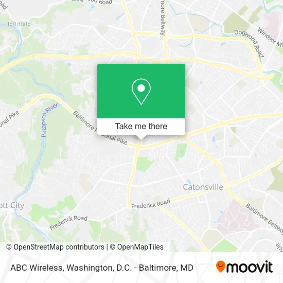 Mapa de ABC Wireless