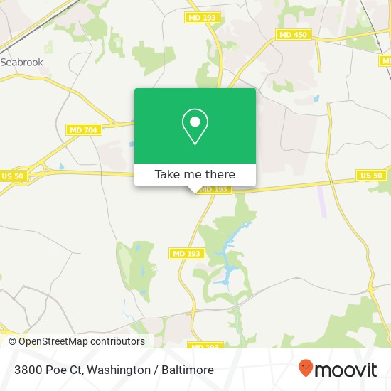 3800 Poe Ct, Bowie, MD 20721 map