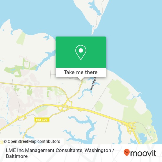 LME Inc Management Consultants, 1356 Cape Saint Claire Rd map