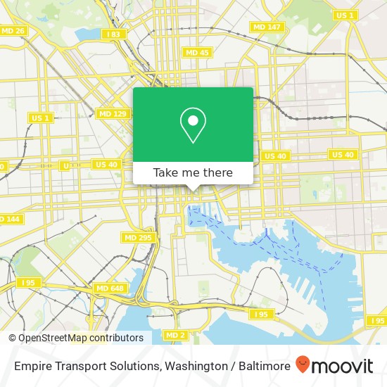 Empire Transport Solutions, 300 E Lombard St map