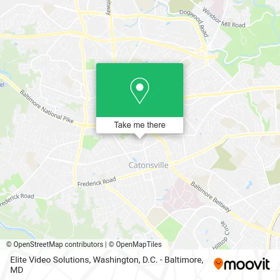 Elite Video Solutions map