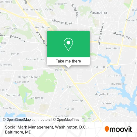 Social Mark Management map