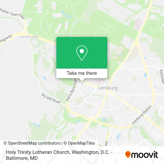 Mapa de Holy Trinity Lutheran Church