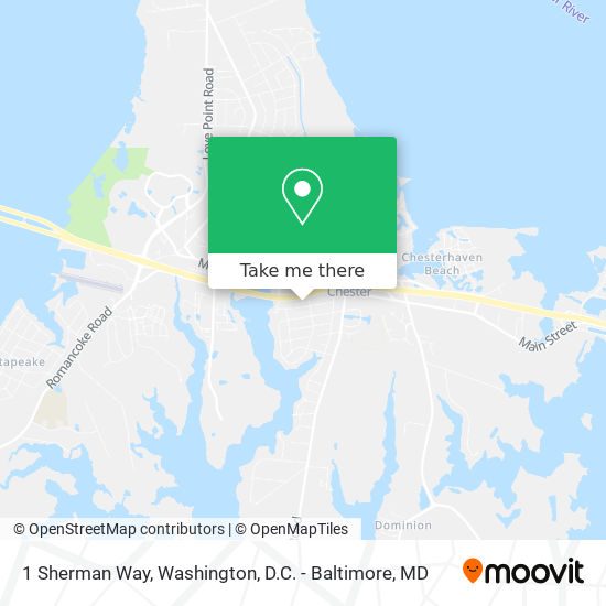 1 Sherman Way map