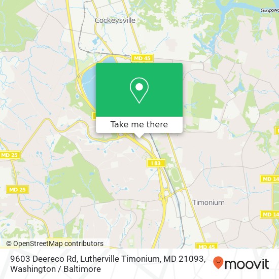 9603 Deereco Rd, Lutherville Timonium, MD 21093 map
