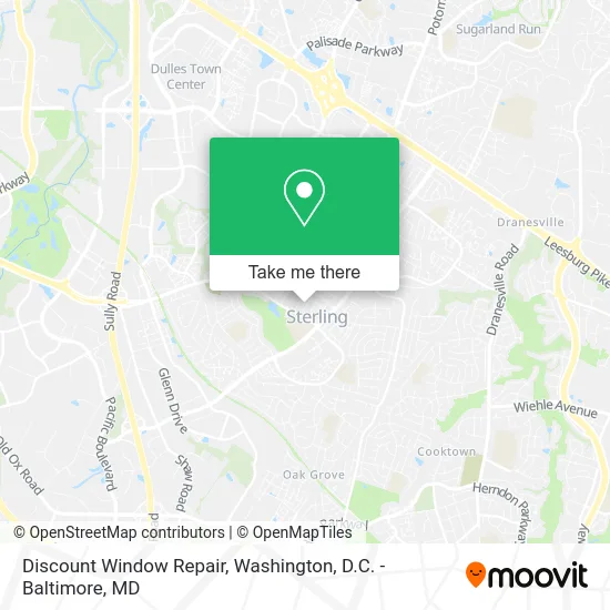 Discount Window Repair map