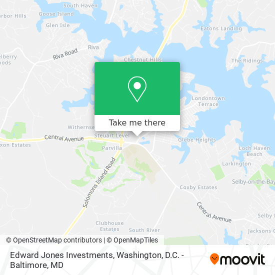 Mapa de Edward Jones Investments